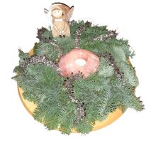 Rosenquarz Stein Teelichthalter, Echter roher Naturstein Brocke, Edelstein Teelicht rosa Quarz, Kerzen-Halter, hübsches Stimmungslicht