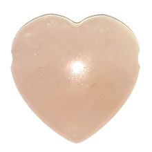Rosenquarz Herz Anhänger klein kaufen | Echter rosa Kristall Edelstein Kettenanhänger 20 mm | Edelstein Herz gebohrt für Kette oder Lederband | Heilstein Schmuck