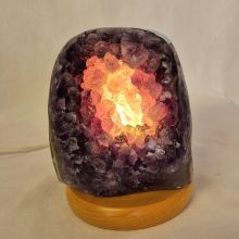 Amethyst Steinleuchte