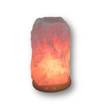 Echte Rosenquarz Stein Lampe groß kaufen, Edelsteinlampe ca. 8-9 kg, Kristall Edelstein-Leuchte für Ihre Wohn- und Schlafräume