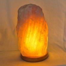 Echte Rosenquarz Stein Lampe groß kaufen, Edelsteinlampe ca. 8-9 kg, Kristall Edelstein-Leuchte für Ihre Wohn- und Schlafräume