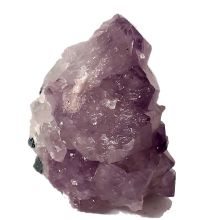 Amethyst Stein, Amethyst Mineral, Amethyst Kristall Naturstein Drusenstück, echter Edelstein N773