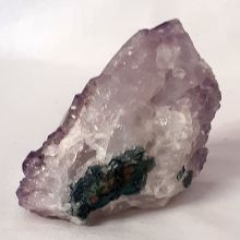 Amethyst Stein, Amethyst Mineral,  Amethyst Kristall Naturstein Drusenstück, echter Edelstein N773