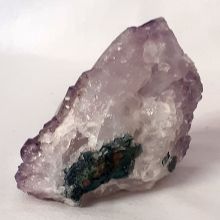 Amethyst Stein, Amethyst Mineral, Amethyst Kristall Naturstein Drusenstück, echter Edelstein N773