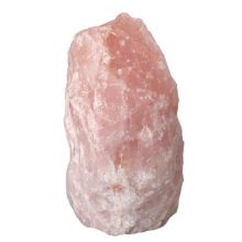 Rosenquarz Standobjekt | Rohstein Quarzstein rosa | großer natürlicher Stein Brocken | Edelsteine aus rosa Quarz  beliebt als Heilstein oder zur Dekoration N644