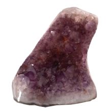 Amethyst Drusenstück, Echter polierter Amethyst Kristall, Amethyst Rohstein | Heilstein und Dekoration, N220