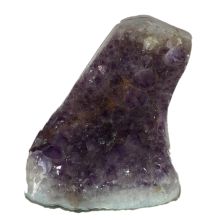 Amethyst Drusenstück, Echter polierter Amethyst Kristall, Amethyst Rohstein | Heilstein und Dekoration, N220