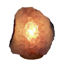 Amethyst hell Rohstein Lampe | schöne Edelsteinlampe aus Brasilien| Amethyst-Kristall Stein Leuchte komplett mit Elektrik kaufen | Naturstein-Lampe | N320