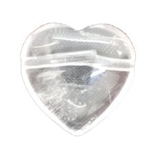 Bergkristall Herz Anhänger, Echter Kristall Schmuck Herzanhänger,  Edelstein gebohrt ca.3 cm, Glücksbringer, Talisman, Geschenk