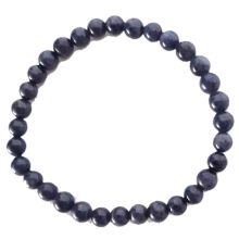 Saphir Kugel Armband, wundervolles Geschenk, einzigartige Erinnerung, blaue Perlen-Armkette