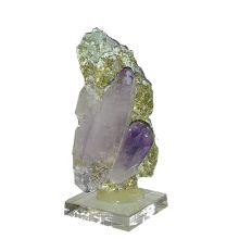 Amethyst Kristall Spitzen Natur belassen, Amethyst Veracruz Mexiko,  N24