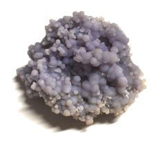 Traubenachat Mineral, Kugel-Chalzedon Einzelstück, Amethyst Edelstein Mineral N76