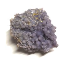 Traubenachat Mineral, Kugel-Chalzedon Einzelstück, Amethyst Edelstein Mineral N76