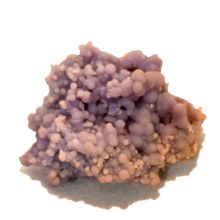 Traubenachat Mineral, Kugel-Chalzedon Einzelstück, Amethyst Edelstein Mineral N76