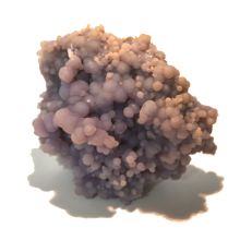 Traubenachat Mineral, Kugel-Chalzedon Einzelstück, Amethyst Edelstein Mineral N76