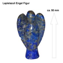 Lapislazuli Engel, Edelstein Engel Figur für Sammler, als Geschenk oder Glücksbringer, ca. 5 cm