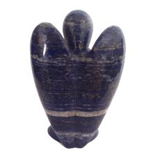 Lapislazuli Engel Figur XXL, Edelsteinengel-Lapis, dein persönlicher Schutzengel, besonderes Geschenk, Dekoration, ca. 15 cm