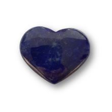 Edelsteinherz Lapislazuli, Handschmeichler Herz, der Lapis-Stein als Glücksbringer oder Geschenk, hübsches Geschenk, N46