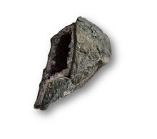 Amethyst Edelstein Geode, urige offene Druse, schöne kristall- Amethystspitzen, Edelstein N335