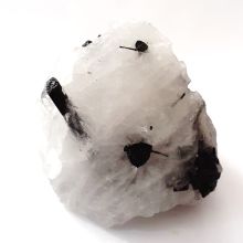 Quarz und Turmalin in einem Naturstein