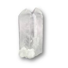 Bergkristall Standspitze gross, Erdenhüter Kristall Spitze Natur belassen, echte schöne Kristallspitze, N324