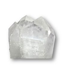 Bergkristall Standspitze gross, Erdenhüter Kristall Spitze Natur belassen, echte schöne Kristallspitze, N324