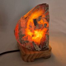 Edelsteinlampe Achat , Naturstein-Achatlampe für Wohn-und Schlafräume , Wintergarten,N250