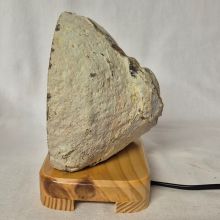 Edelsteinlampe Achat , Naturstein-Achatlampe für Wohn-und Schlafräume , Wintergarten,N250