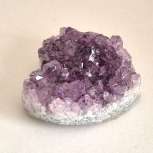 Amethyst Edelstein Herz, Handschmeichler Edelstein-Rohstein Dekoherz, Sehr schönes Geschenk für Ihre Freunde und Liebsten