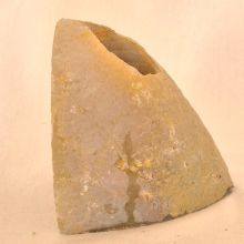 Achatstein-Teelichthalter, Kerzenhalter zur Dekoration, Edelstein als Geschenk, für Sammler, N734