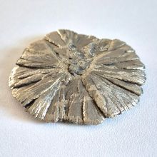 Pyritsonne Edelstein eine Mineralien Rarität, sehr schöne Scheibe aus Illinois, N65
