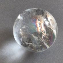 Bergkristall Kugel, Edelstein-Kristall, Handschmeichler, ca. 23 mm Ø