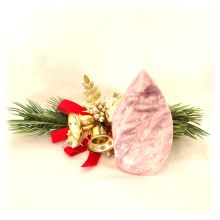 Hagmanit Edelstein Flammenform – Poliertes Deko-Standobjekt aus Brasilien