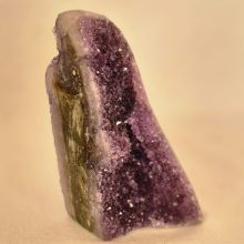 Amethyst Standobjekt, Edelstein Druse stehend, Dekoration, N793