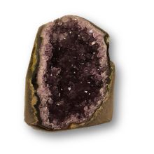 Amethyst Standobjekt, Edelstein Druse stehend, Dekoration, N307