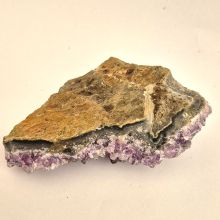 Amethyst kleines Drusenstück, echter Edelstein N140