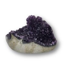Amethystdruse tiefviolette Kristalle, einzigartiges Naturwunder & dekorativer Blickfang, N238