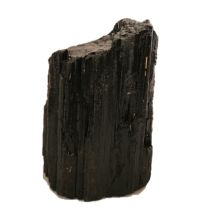 Turmalin Rohstein schwarz (Schörl) aus Brasilien – Standobjekt Natur belassen, echt, N670
