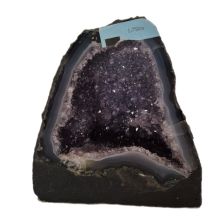 Amethyst Druse aus Brasilien – Helle violette Kristallspitzen, N175