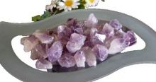 Amethyst Naturspitzen | Dekorationssteine für Zimmerbrunnen | Natur belassene Spitzen | Dekosteine 1 kg verpackt | violetter Quarz