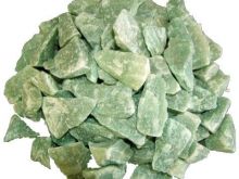 Aventurin Edelstein Rohsteine, Dekosteine kleine Stücke, abgepackt 1 kg, zur Dekoration für Brunnen oder Pflanzen