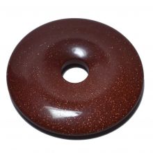 Goldfluss Donut-Anhänger, ca. 50mm